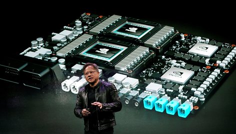 „nVidia“ vadovas Jensenas Huangas