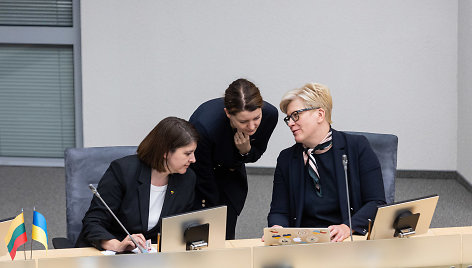 Gintarė Skaistė, Monika Navickienė, Ingrida Šimonytė