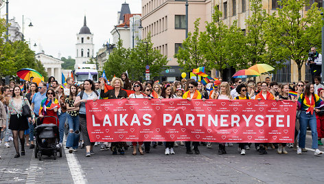 „Baltic Pride 2022“ eitynės Vilniuje