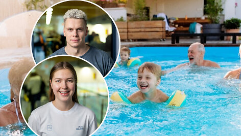 Žymūs Lietuvos plaukikai siunčia žinutę: padėkime autisti&scaron;kiems vaikams i&scaron;mokti plaukti