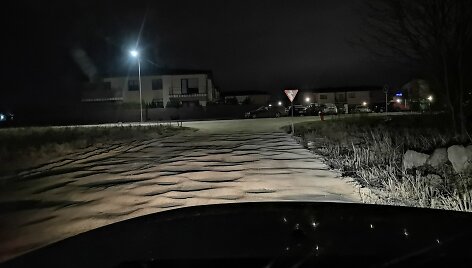 Duobėta Žvalgų gatvė Užliedžių kaime