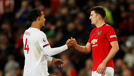 Virgilas Van Dijkas ir Harry Maguire'as