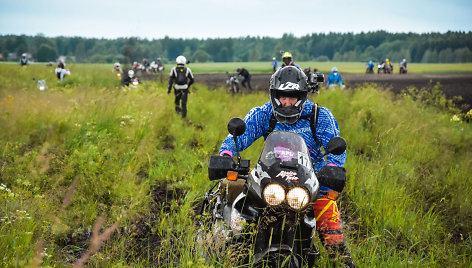 Motociklininkų kelionės APL 2017 pirma diena