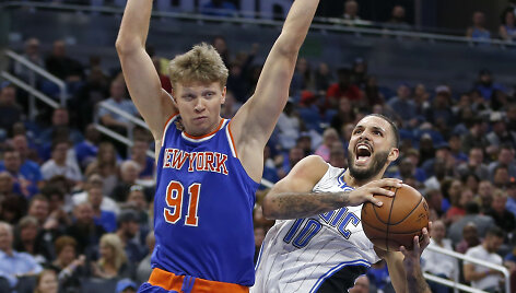 Mindaugas Kuzminskas ir Evanas Fournier