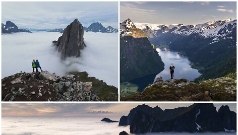 Tado ir Kristinos žygiai Norvegijoje
