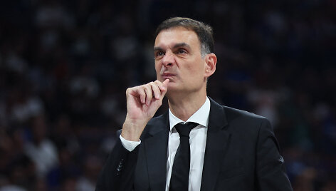 Pirėjo &bdquo;Olympiakos&ldquo; &ndash; Stambulo &bdquo;Anadolu Efes&ldquo; rungtynių akimirka.