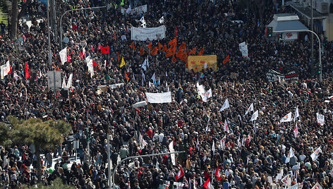 Protestas Salonikuose