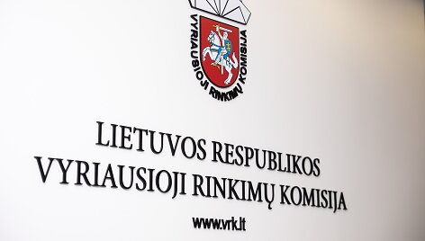 Žygimantas Gedvila/BNS nuotr. Vyriausioji rinkimų komisija