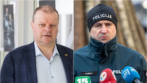 S.Skvernelis apie skandalą Lietuvos policijoje: reikia ir parlamentinio, ir ikiteisminio tyrimo