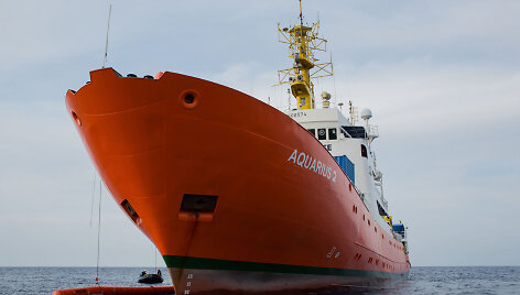 Migrantų gelbėtojų laivas &bdquo;Aquarius&ldquo;