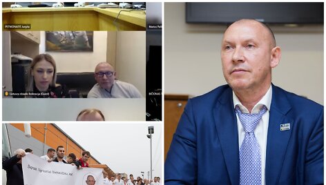 Seimo nariams dziudo situaciją ai&scaron;kinęs Vigmantas Sinkevičius netikėtai paliko posėdį 