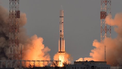 „Proton-M“ raketa pakilo su Marso tyrimų zondu „ExoMars 2016“