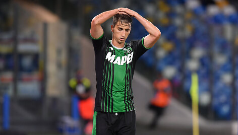 &bdquo;Sassuolo&ldquo; futbolininkas Filipas Djuričičius