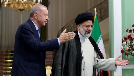 Recepas Tayyipas Erdoganas ir Ebrahimas Raisi