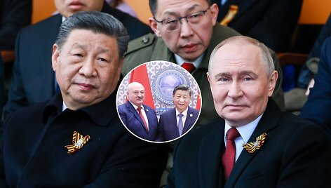 Xi Jinoingas, Vladimiras Putinas ir Aliaksandras Luka&scaron;enka