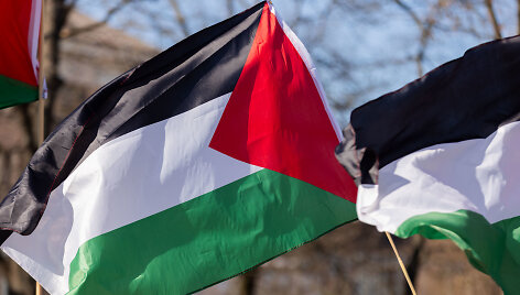 Palestinos palaikymo akcija