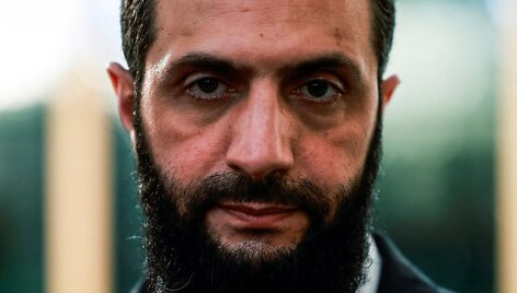 Sirijos naujasis lyderis Ahmedas al Sharaa / Ammar Awad / REUTERS