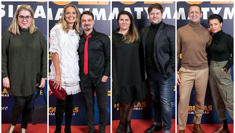 Dovilė Filmanavičiūtė, Jurgita Jurkutė-&Scaron;irvaitė, Leonardas Pobedonoscevas, Erika Vitulskienė, Merūnas Vitulskis, Martynas Tyla, Neringa Zeleniūtė