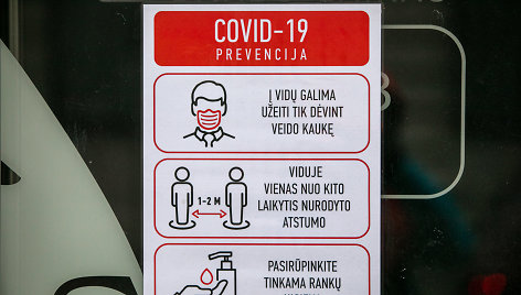 Covid-19 prevencija parduotuvėje