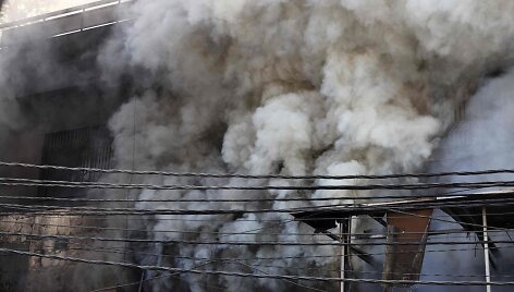 Izraeliui atakuojant Beirutą / ANWAR AMRO / AFP