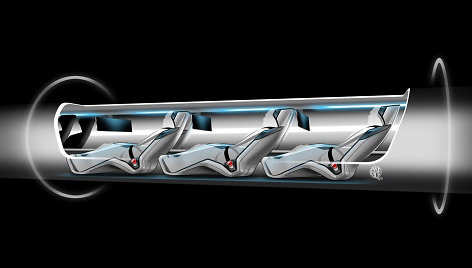 Hyperloop kapsulė 
