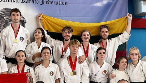 Lietuvos tradicinio karate do meistrai Graikijoje vykusiose pasaulio taurės varžybose iškovojo 4 aukso medalius!