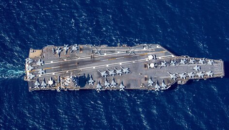 JAV lėktuvne&scaron;is &bdquo;USS Gerald R. Ford&ldquo;