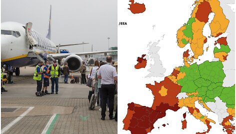 Atnaujintas paveiktų &scaron;alių sąra&scaron;as