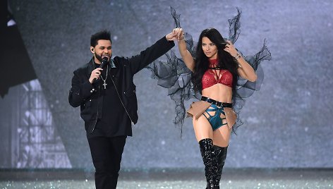 The Weeknd ir Adriana Lima