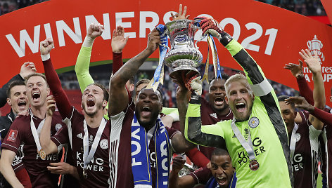 FA taurės finale „Leicester City“ triumfą prieš „Chelsea“ lėmė gražuolis įvartis