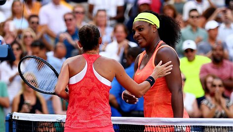 Roberta Vinči ir Serena Williams