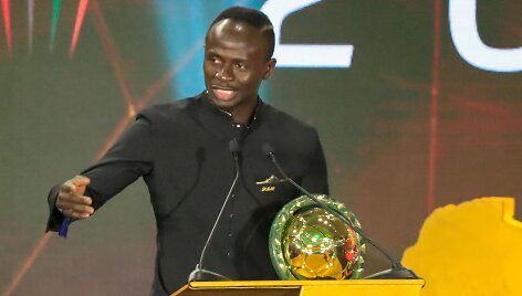 Sadio Mane i&scaron;rinktas Afrikos metų futbolininku