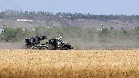 Ukrainos kariai fronto linijoje