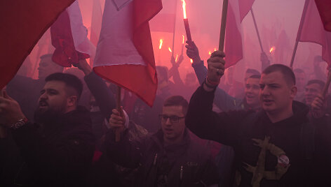 Nacionalistų eitynės Var&scaron;uvoje