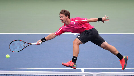 Dominicas Thiemas &bdquo;US Open&ldquo; turnyre nugalėjo Ričardą Berankį