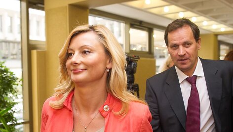 Rita Tama&scaron;unienė ir Valdemaras Toma&scaron;evskis