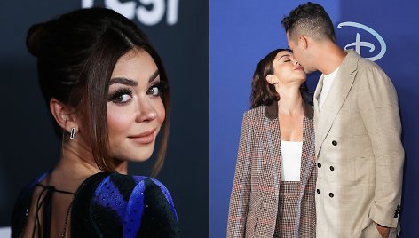 Sarah Hyland ir Wellsas Adamsas