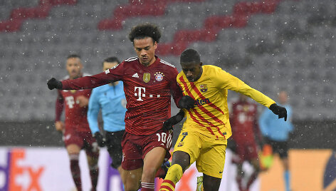 Leroy Sane ir Ousmane'as Dembele