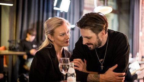 Justinas Jarutis ir Urtė Andriu&scaron;kevičiūtė