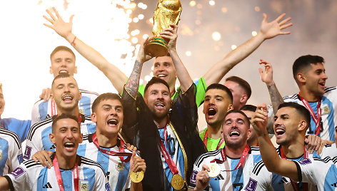 Argentinos rinktinė – pasaulio futbolo čempionė