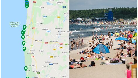 Didžiausio vasarotojų srauto sulaukia Palanga