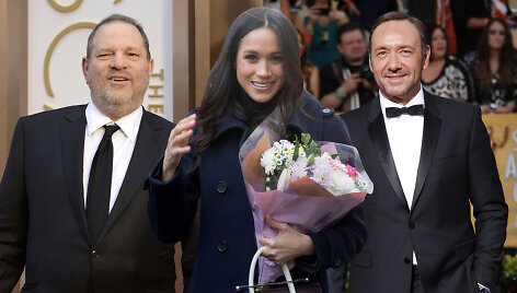 Harvey Weinsteinas, Meghan Markle ir Kevinas Spacey