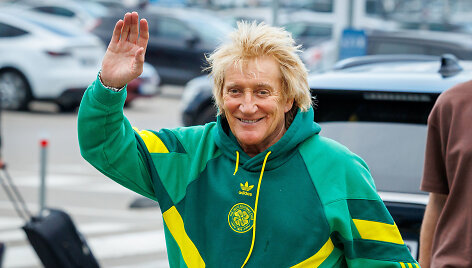 Rod Stewart Kauno oro uoste