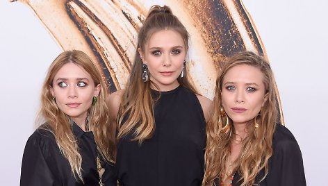 Seserys Ashley Olsen, Elizabeth Olsen ir Mary Kate Olsen