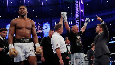 Anthony Joshua prieš Oleksandrą Usyką