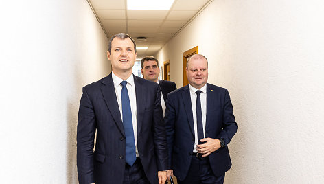 Gintautas Paluckas, Remigijus Žemaitaitis, Saulius Skvernelis