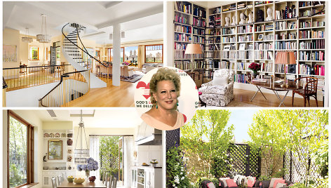 Bette Midler parduoda Niujorke stūksančius apartamentus