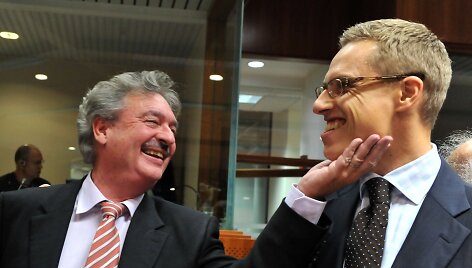 J.Asselbornas ir buvęs Suomijos premjeras Alexanderis Stubbas