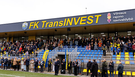  FK &bdquo;TransINVEST&ldquo; stadiono atidarymas