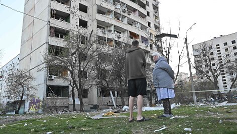 Ukrainoje / SERGEY BOBOK / AFP